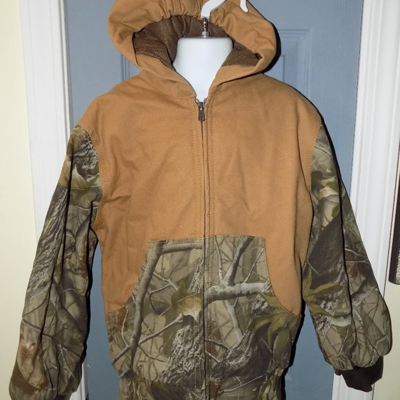Bass Pro Shops Camo Coat Size XS Boy's EUC